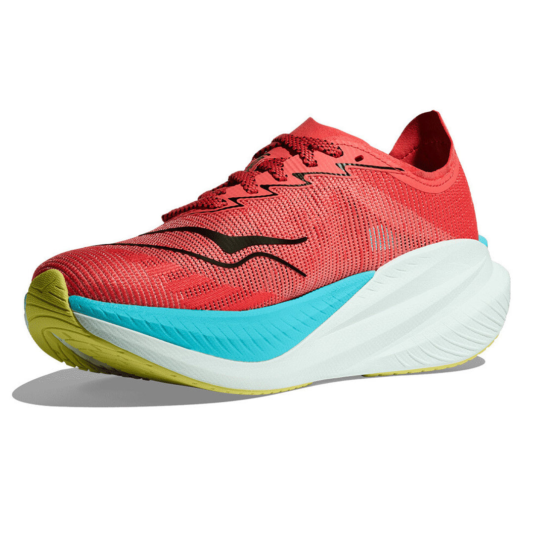 Hoka Mach X 2 Womens | Grapefruit / Electric Coral