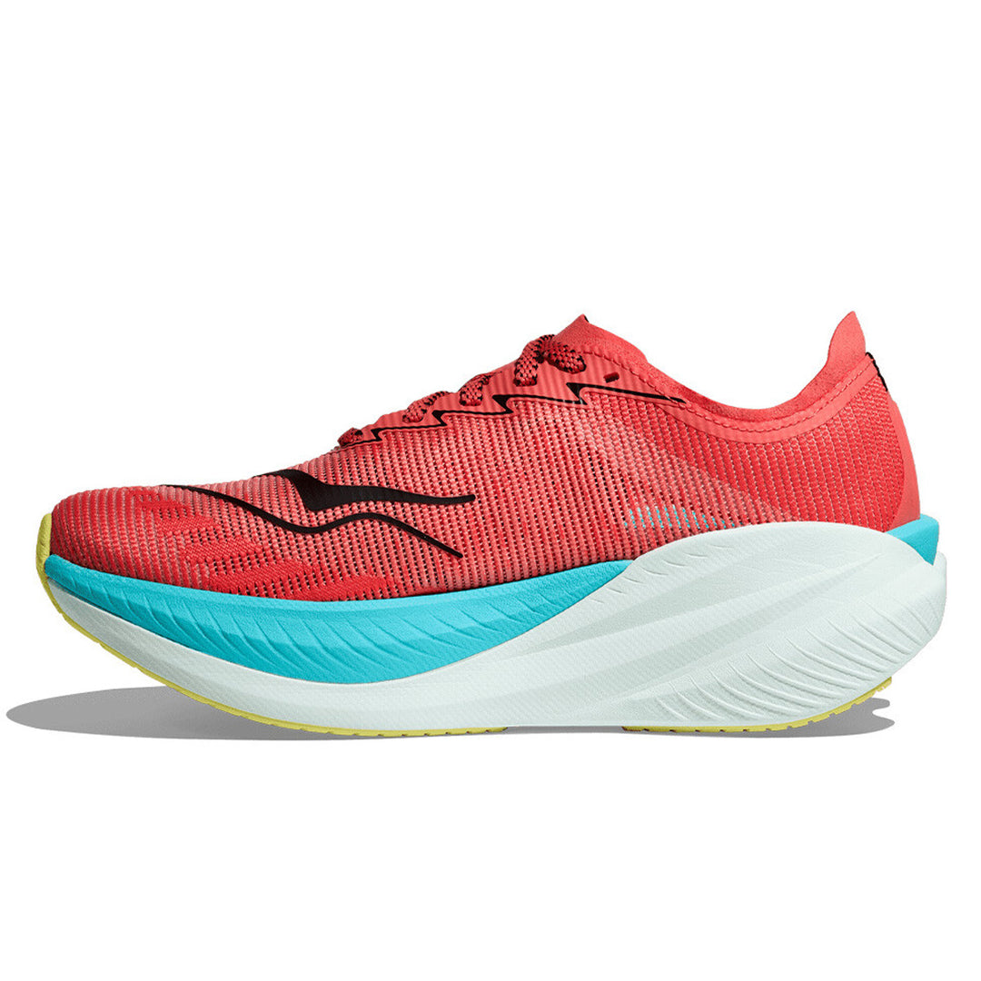 Hoka Mach X 2 Womens | Grapefruit / Electric Coral