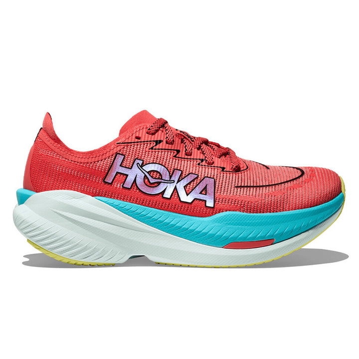 Hoka Mach X 2 Womens | Grapefruit / Electric Coral