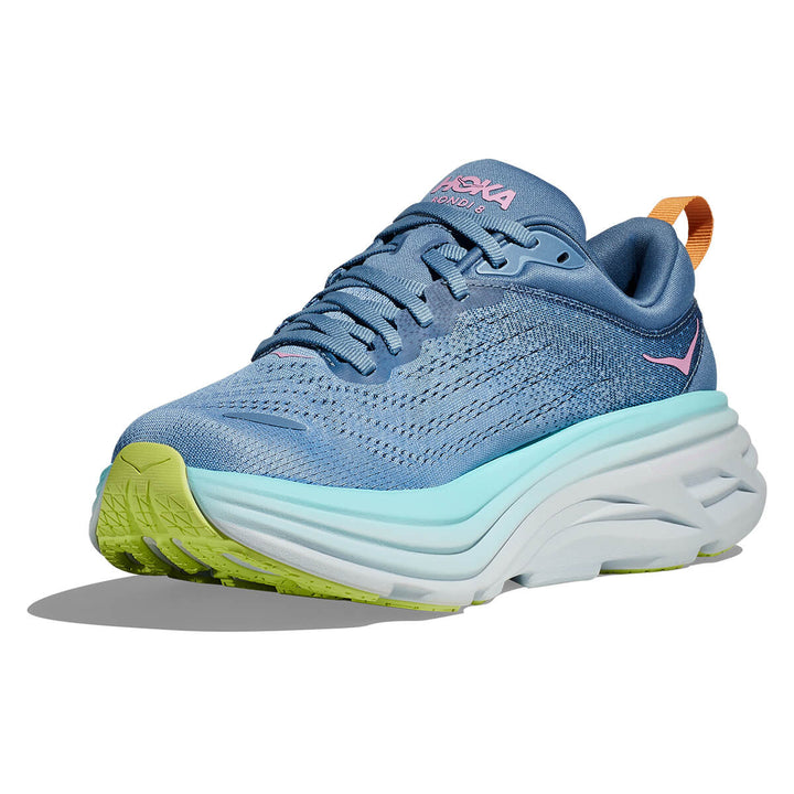 Hoka Bondi 8 Womens Running Shoes | Shadow / Dusk foam cushioning