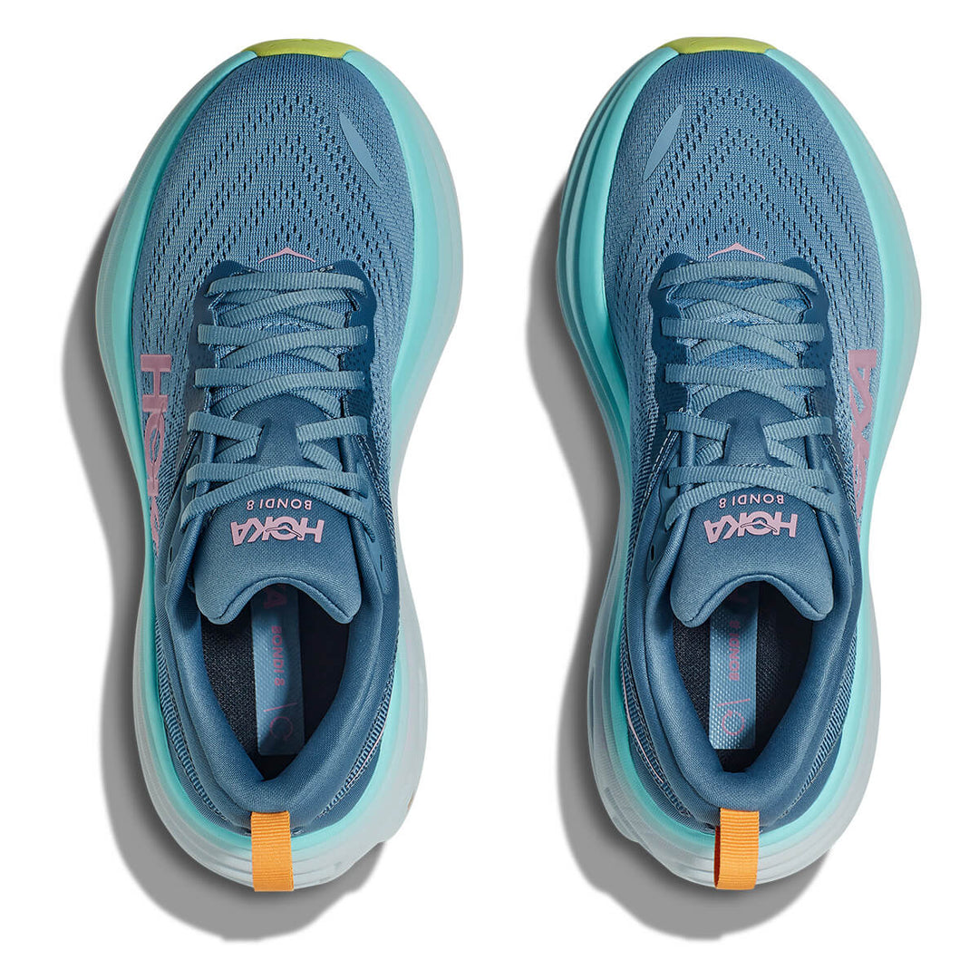 Hoka Bondi 8 Womens Running Shoes | Shadow / Dusk mesh vents