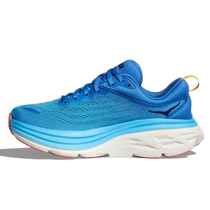 Hoka Bondi 8 Womens Running Shoes | Virtual Blue / Swim Day foam