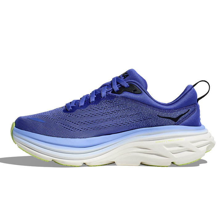 Hoka Bondi 8 Womens Running Shoes | Stellar Blue / Cosmos foam padding