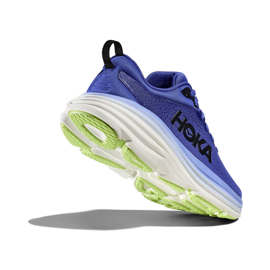 Hoka Bondi 8 Womens Running Shoes | Stellar Blue / Cosmos underside cushioning