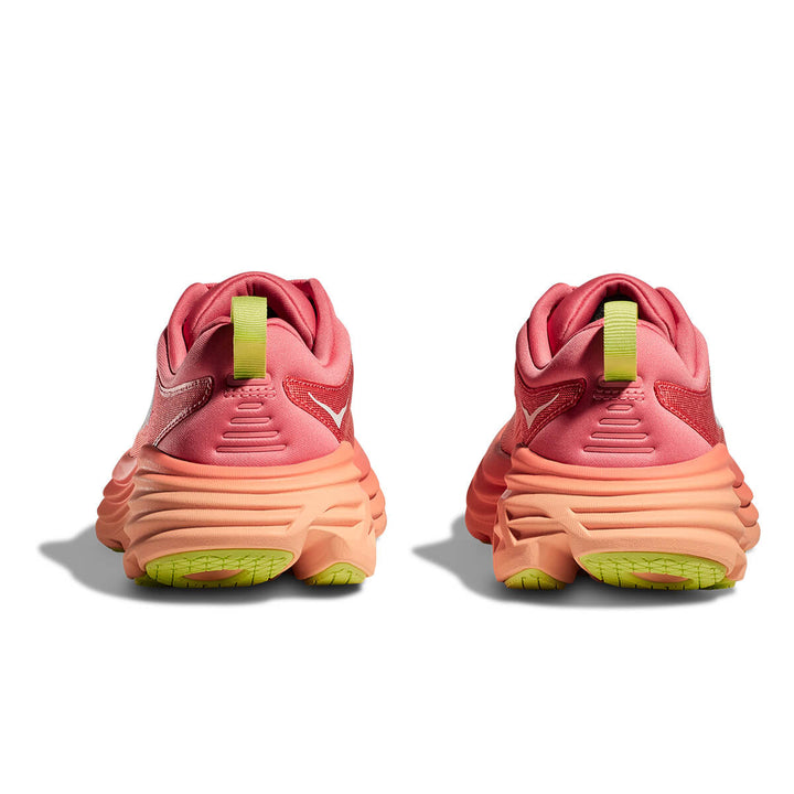 Hoka Bondi 8 Womens Running Shoes | Coral / Papaya heel drop