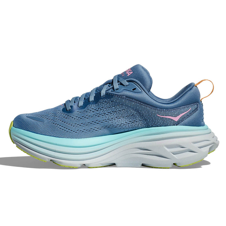 Hoka Bondi 8 Womens Running Shoes | Shadow / Dusk foam padding