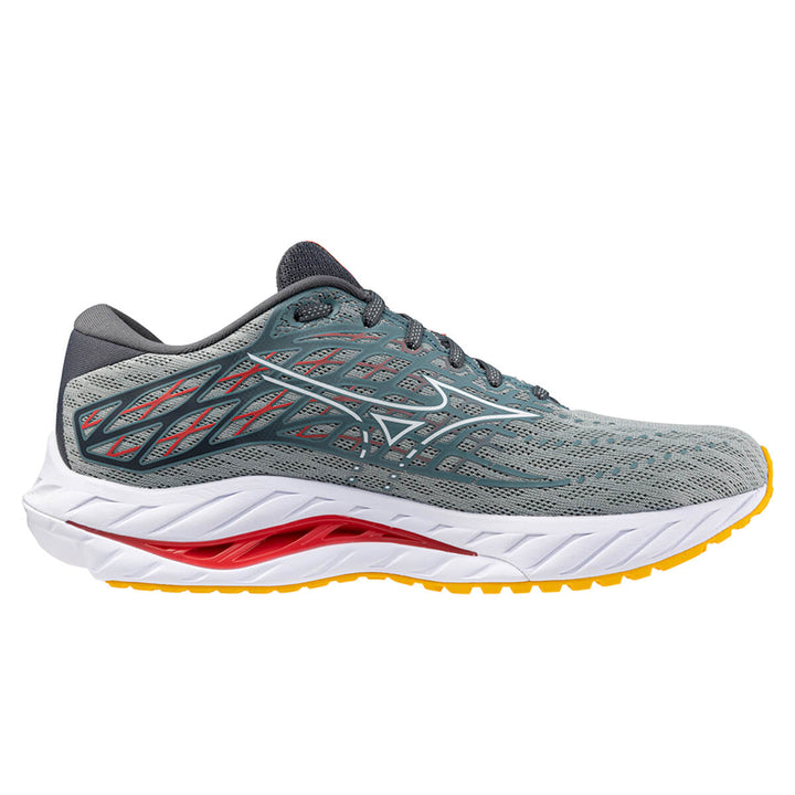 Mizuno Wave Inspire 20 Mens | Abyss/white/citrus