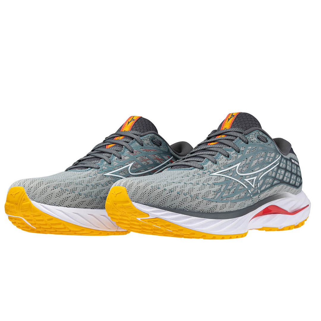 Mizuno Wave Inspire 20 Mens | Abyss/white/citrus