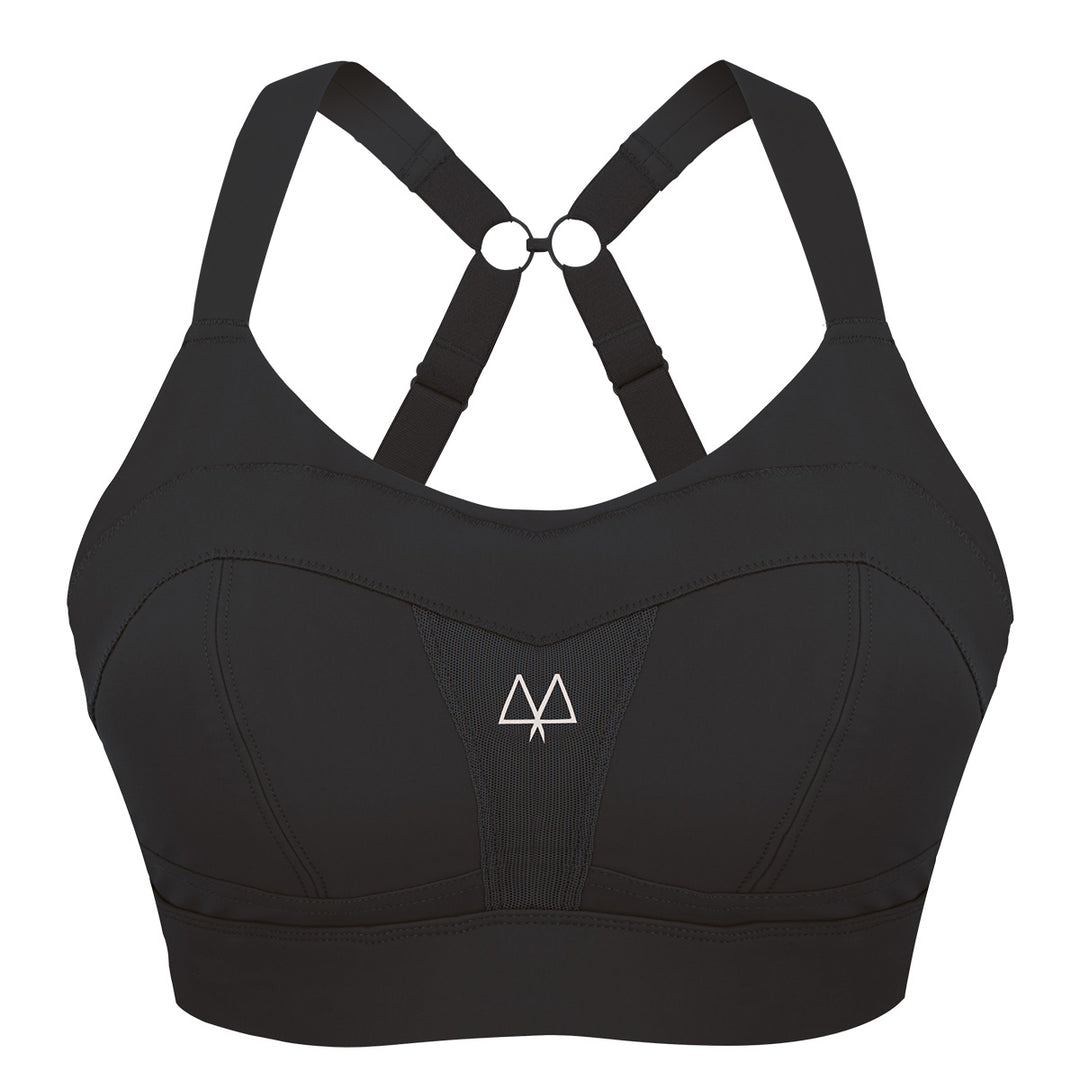 Maaree Solidarity High Impact Sports Bra | Black