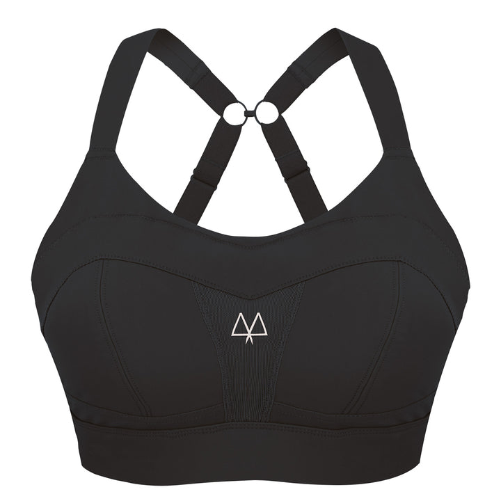 Maaree Solidarity High Impact Sports Bra | Black