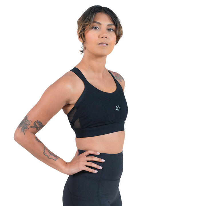 Maaree Solidarity High Impact Sports Bra | Black