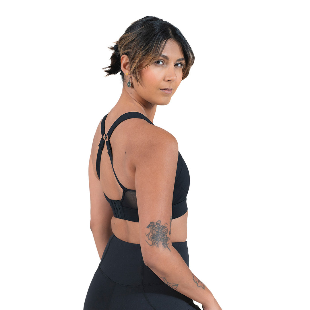 Maaree Solidarity High Impact Sports Bra | Black