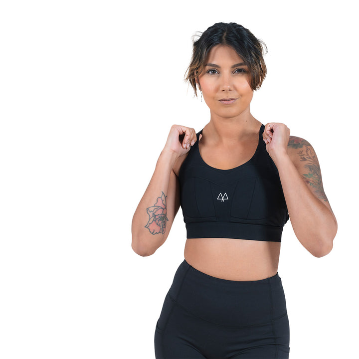 Maaree Solidarity High Impact Sports Bra | Black