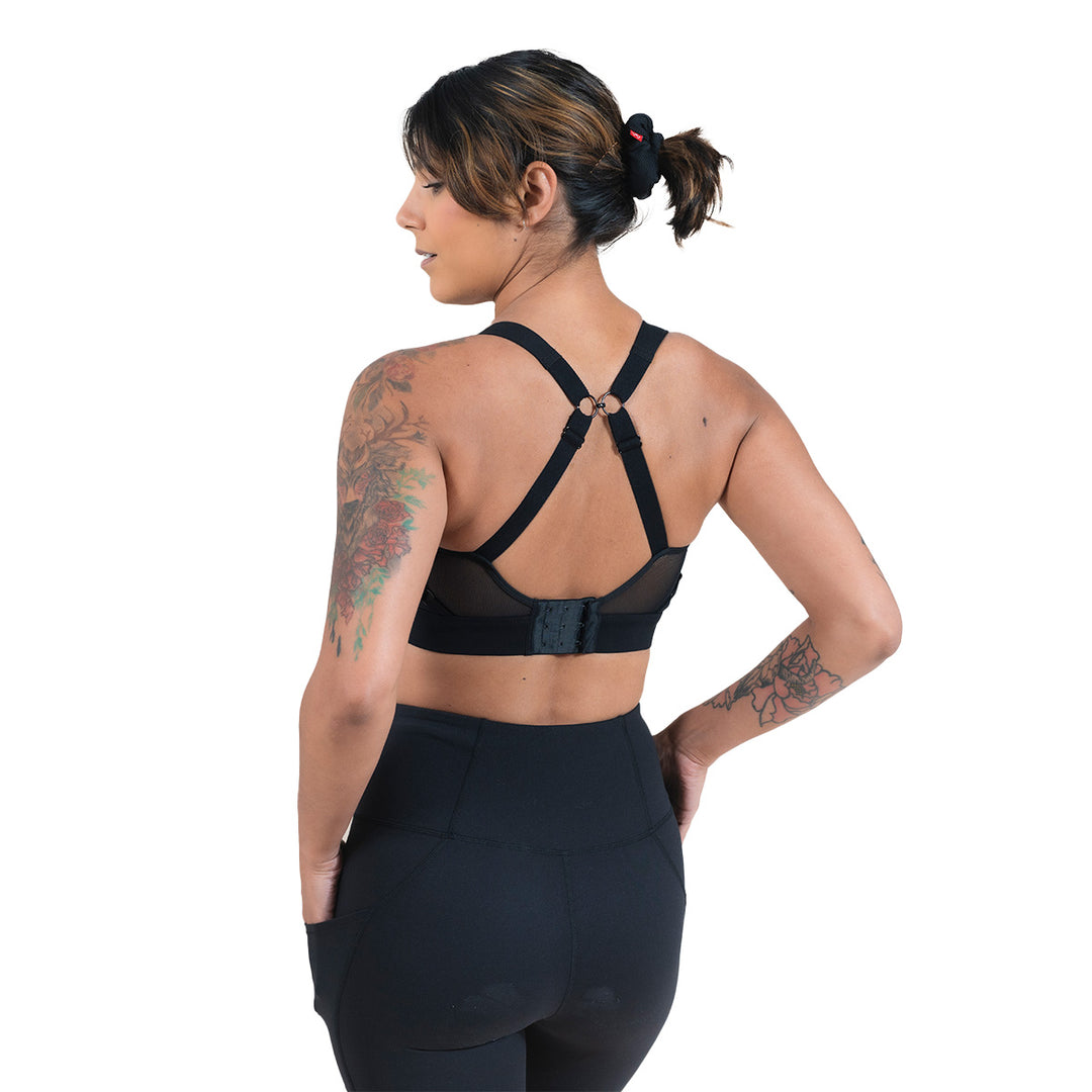 Maaree Solidarity High Impact Sports Bra | Black