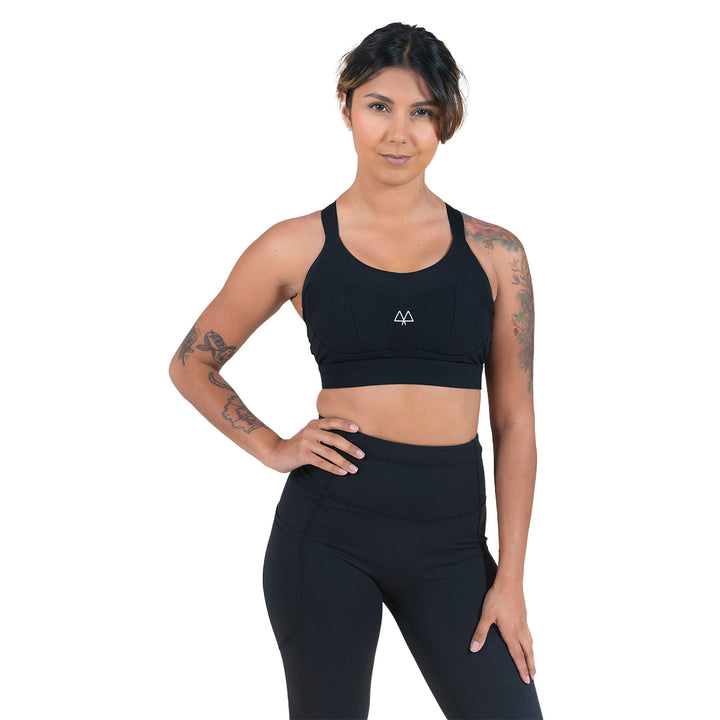 Maaree Solidarity High Impact Sports Bra | Black