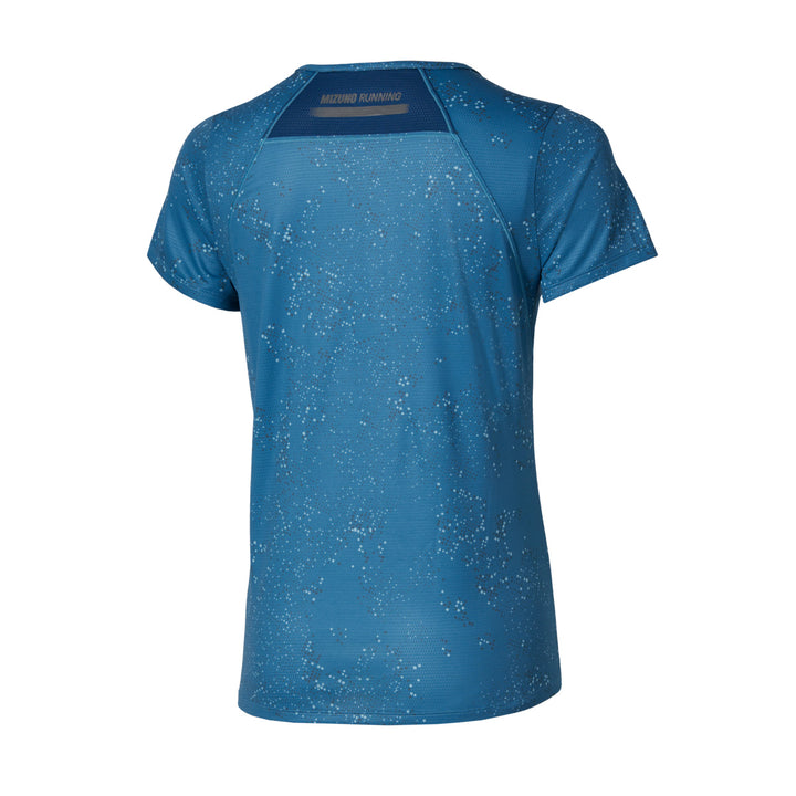 Mizuno Active DryAeroFlow Graphic Short Sleeve Tee Womens | Larkspur