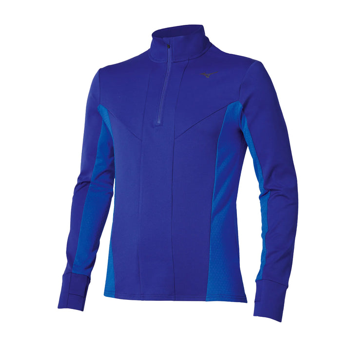 Mizuno Active Warmalite 1/2 Zip Long Sleeve Mens | Sodalite Blue