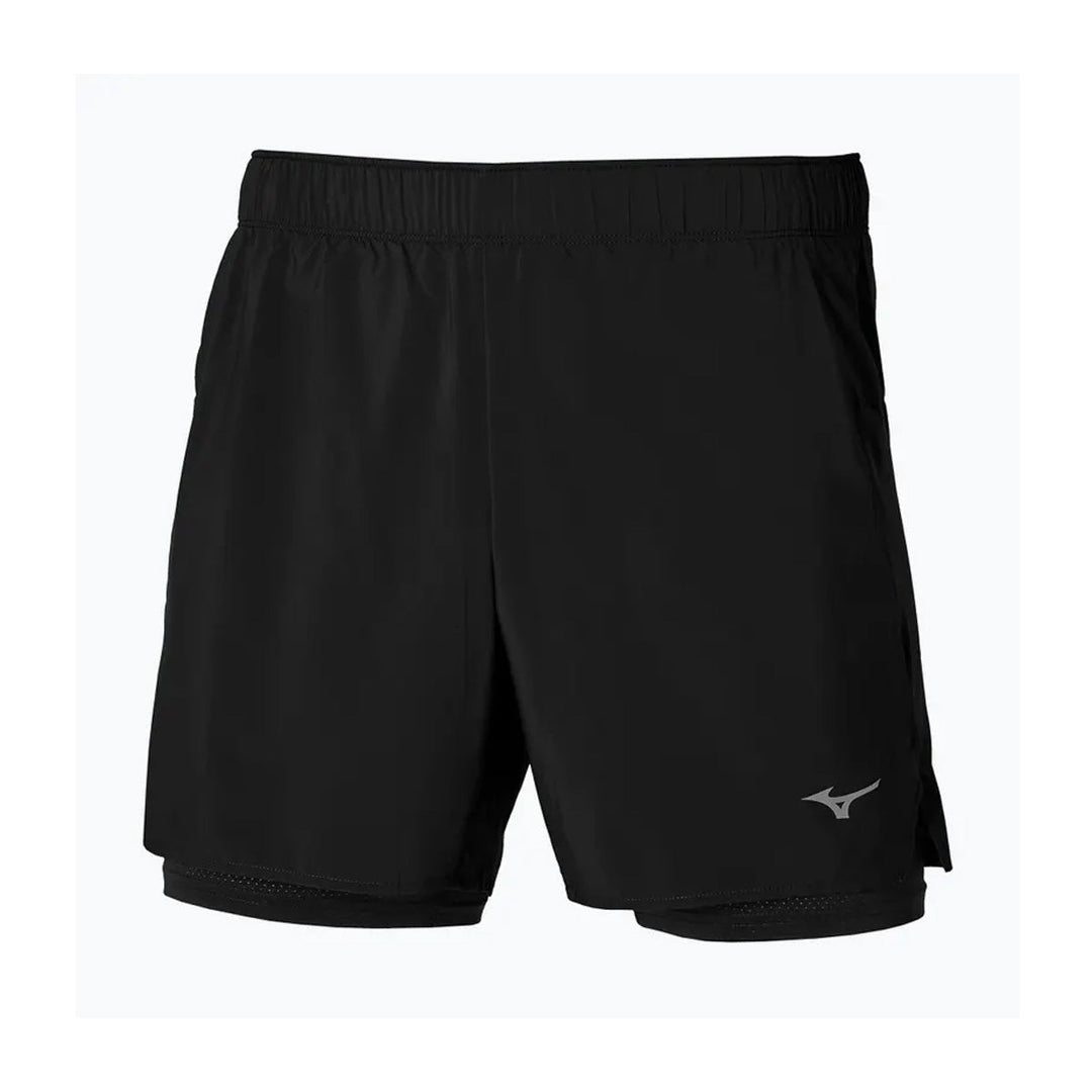 Mizuno Core 5.5" 2in1 Short Mens | Black