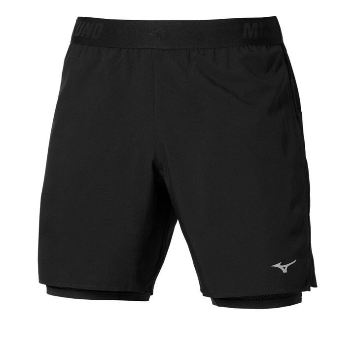 Mizuno Core 5.5 Inches 2in1 Short Mens | Black