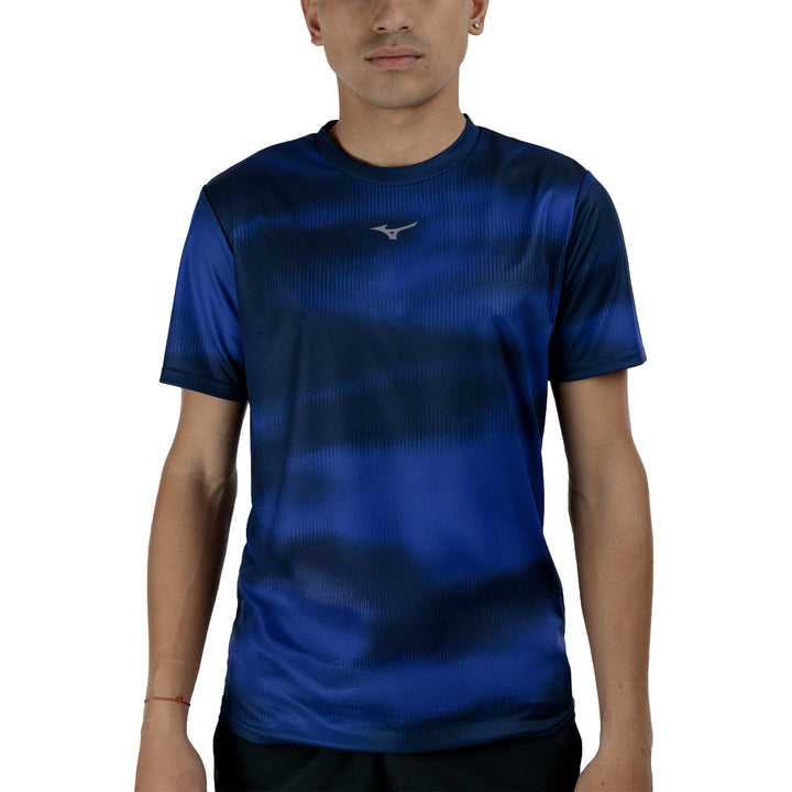 Mizuno Core Graphic Tee Mens | Reflexblue
