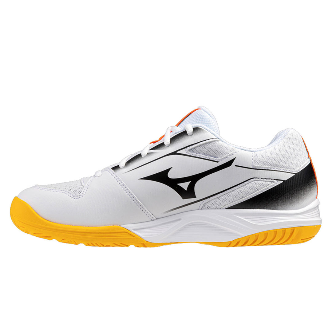 Mizuno Cyclone Speed 5 Unisex | White/Fiery Coral 2/Citrus
