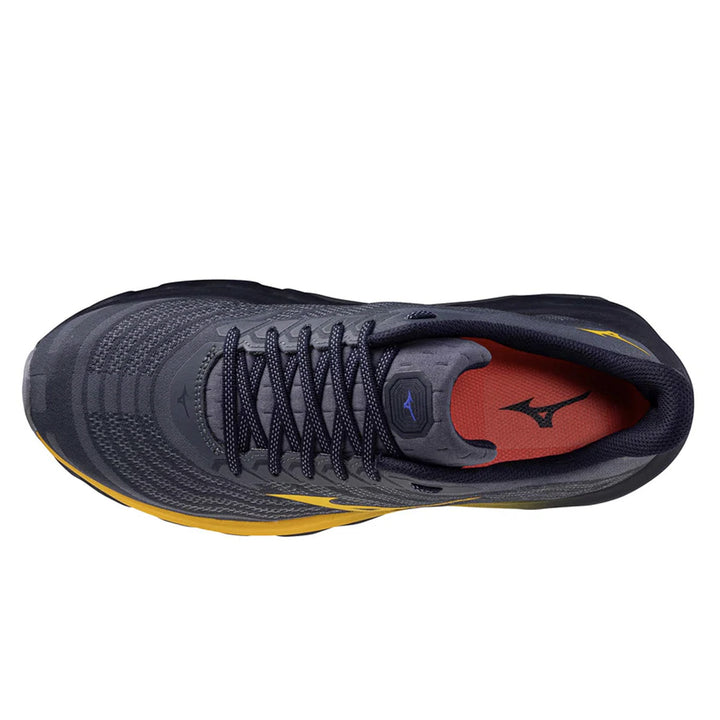 Mizuno Wave Horizon 8 Mens | Blue Granite/Citrus/Baritone Blue