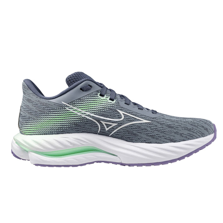 Mizuno Wave Inspire 21 Womens | Black/Silver/Metallic Gray
