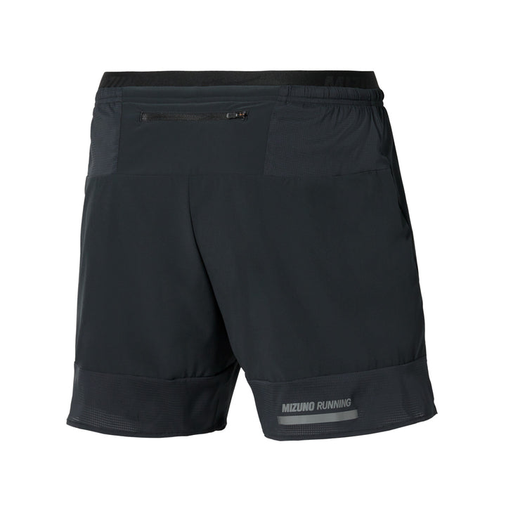 Mizuno Active Alpha 2in1 5.5 Inches Short Mens | Black