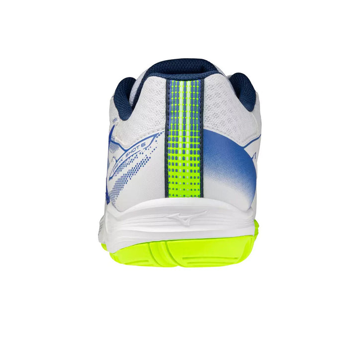 Mizuno Break Shot 5 Unisex | White/dazzling Blue/lightning