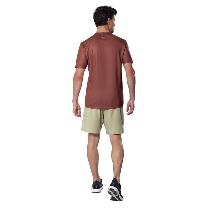 Mizuno Core Graphic Short Sleeve Tee Mens | Copper Brown