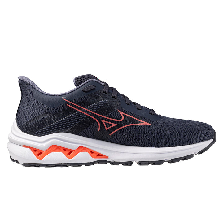 Mizuno Wave Equate 9 Womens | Odyssey Gray/striking Coral/blue Granite