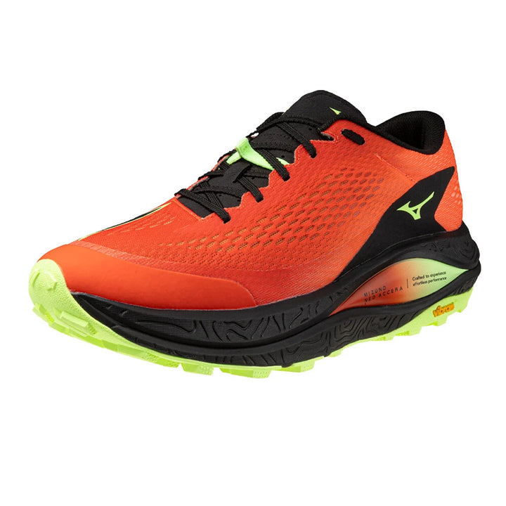 Mizuno Neo Accera Unisex | Orange/lime Pulp/black