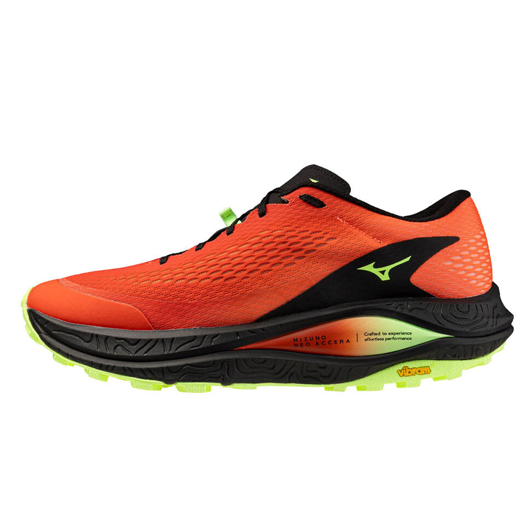 Mizuno Neo Accera Unisex | Orange/lime Pulp/black