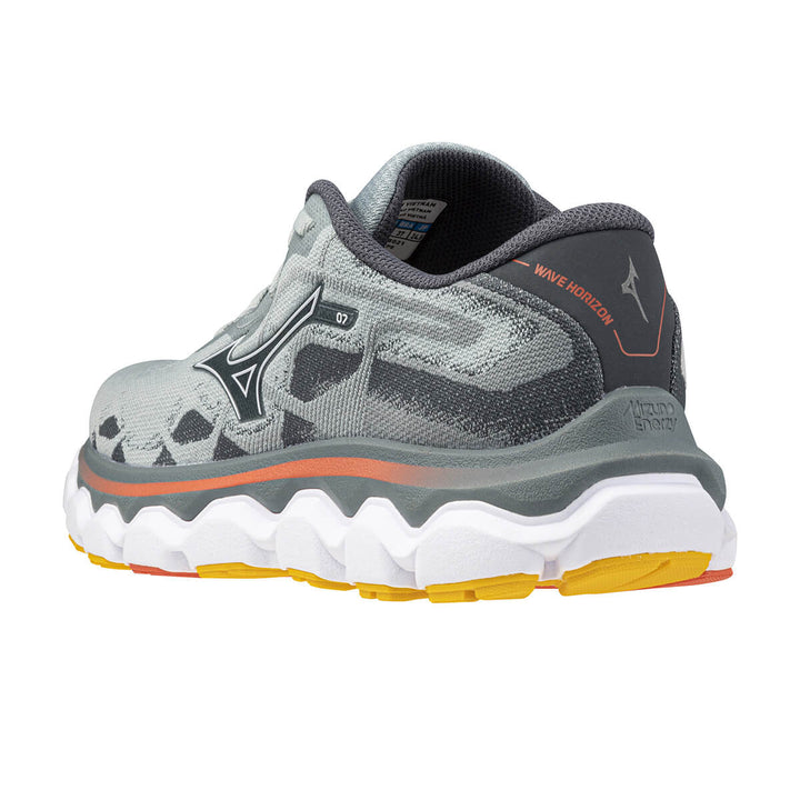 Mizuno Wave Horizon 7 Womens | Gray Mist/white/hot Coral