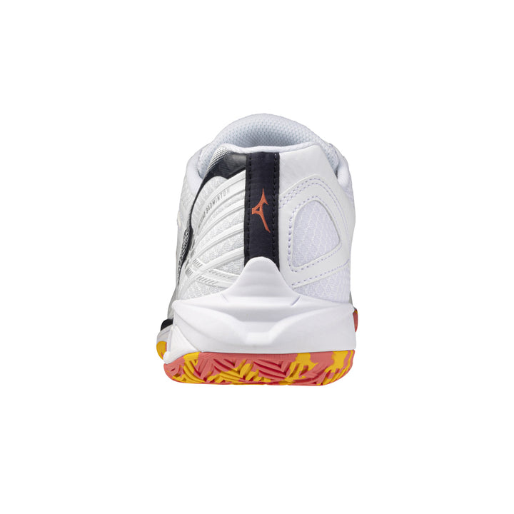 Mizuno Wave Claw 3 Unisex | White/citrus/calypso Coral