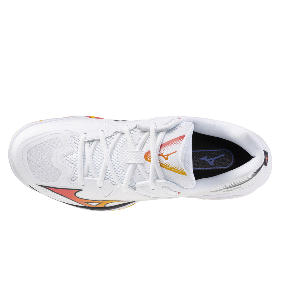 Mizuno Wave Claw 3 Unisex | White/citrus/calypso Coral