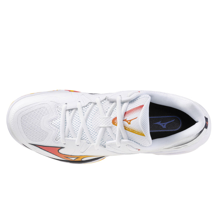 Mizuno Wave Claw 3 Unisex | White/citrus/calypso Coral