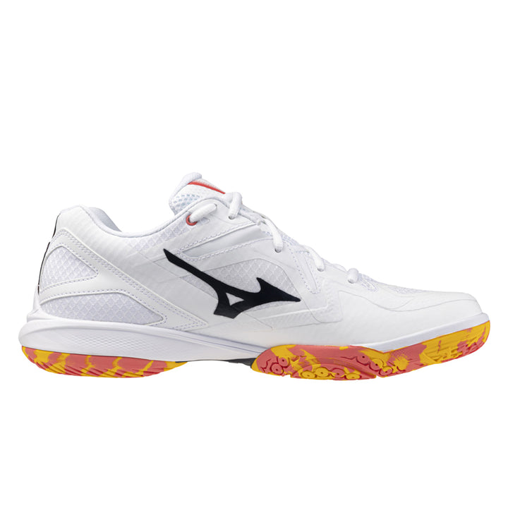Mizuno Wave Claw 3 Unisex | White/citrus/calypso Coral
