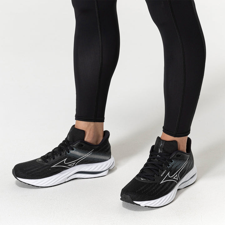 Mizuno Wave Inspire 21 Mens | Black/silver/metallic Gray