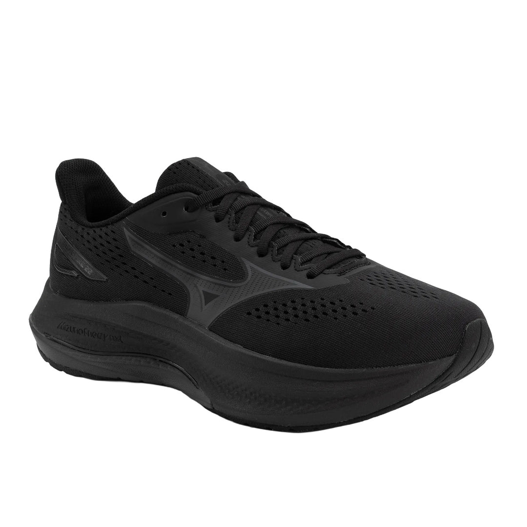Mizuno Wave Inspire 22 Wide 2E Mens | Black/black Sand/black