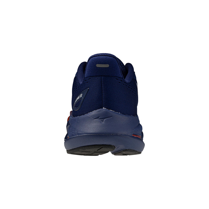 Mizuno Wave Inspire 22 Mens | Beacon Blue/tomato Puree/firec