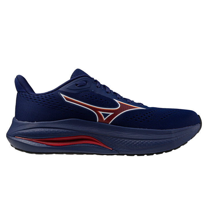 Mizuno Wave Inspire 22 Mens | Beacon Blue/tomato Puree/firec