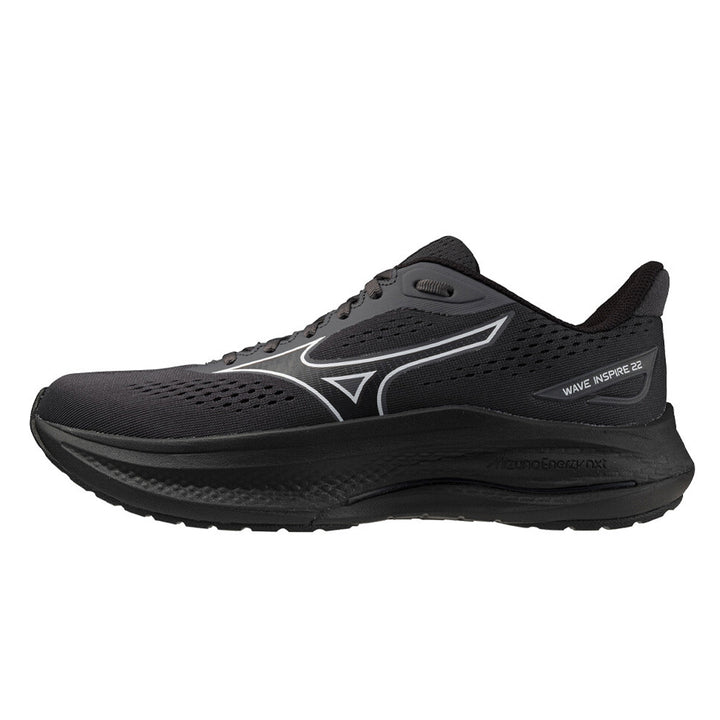 Mizuno Wave Inspire 22 Mens | Blackened Pearl/black Bean