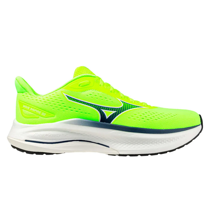 Mizuno Wave Inspire 22 Mens | Lightning Yellow/dazzling Blue