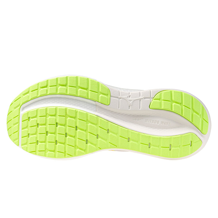 Mizuno Wave Inspire 22 Womens | Cloudscape/desert Flower/lime