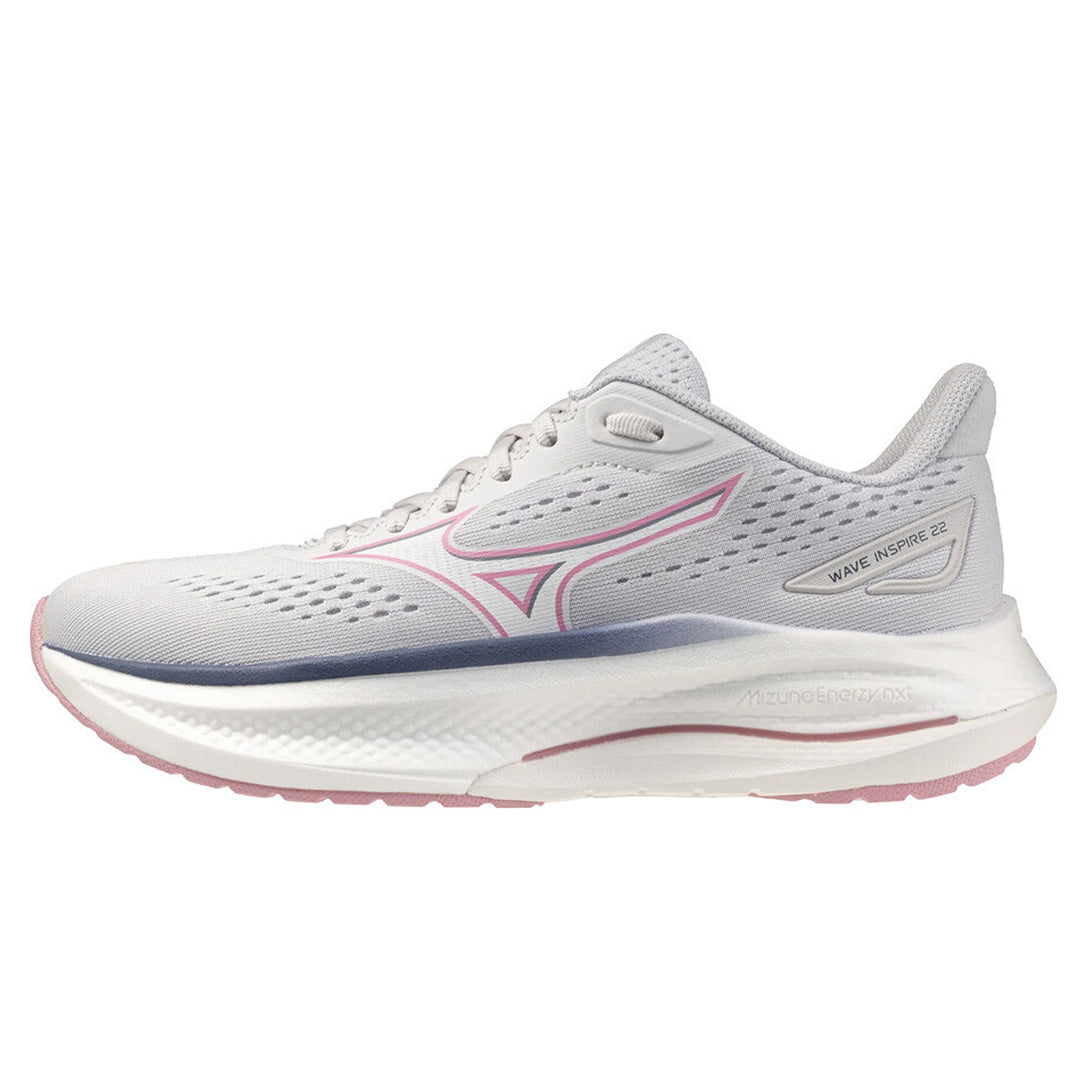 Mizuno Wave Inspire 22 Womens | Lilac Hint/pink Drink/white