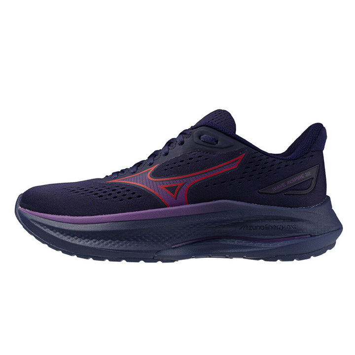 Mizuno Wave Inspire 22 Womens | Rhodonite/tomato Puree/dahlia