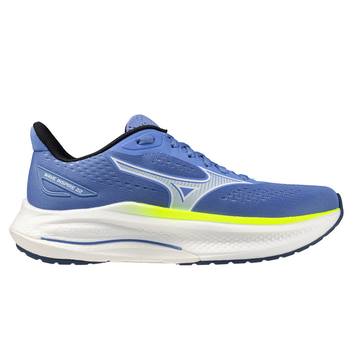 Mizuno Wave Inspire 22 Womens | Ultramarine/white/lightning