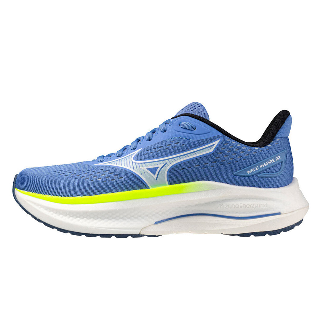 Mizuno Wave Inspire 22 Womens | Ultramarine/white/lightning