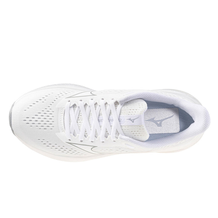Mizuno Wave Inspire 22 Womens | White/white/harbor Mist